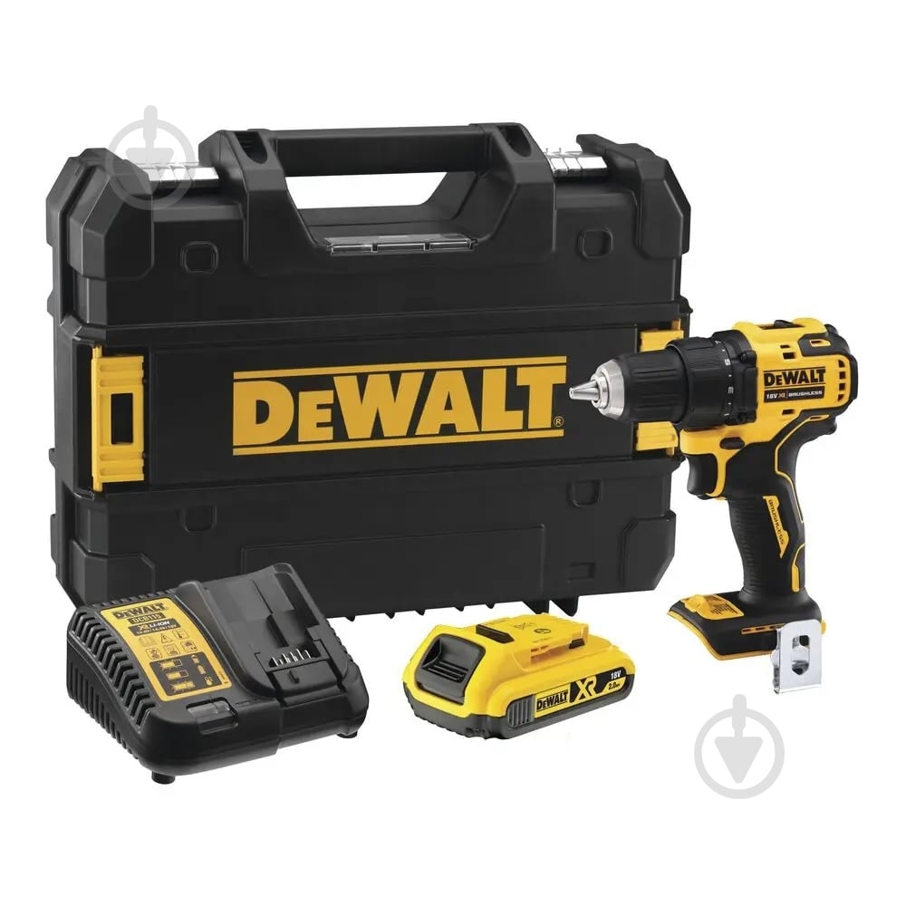 Шуруповерт аккумуляторный DeWalt DCD708D1T - фото 1