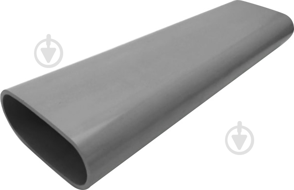 Профіль овальний сірий 35х85х2000 мм - фото 1