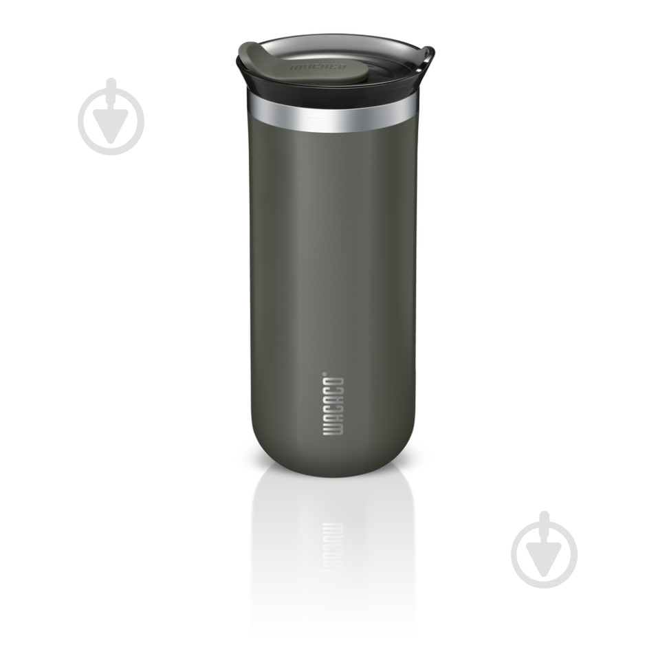 Термокухоль Wacaco Octaroma Grande 435 мл, сірий - фото 1 Термокухоль Wacaco Octaroma Grande 435 мл, сірий - фото 1