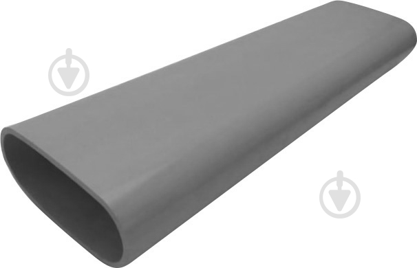 Профиль овальный серый 35х85х3000 мм - фото 1 Профиль овальный серый 35х85х3000 мм - фото 1