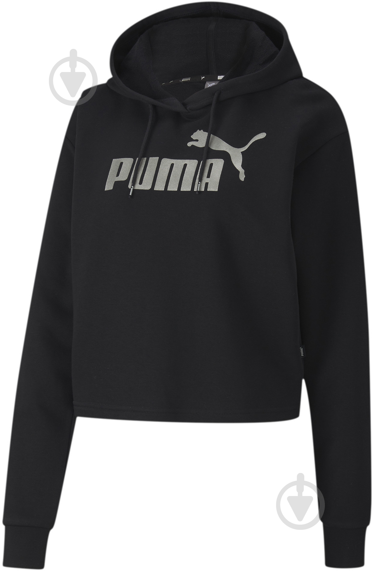 Джемпер Puma ESS+ Metallic Hoody TR 58241101 р. XS черный - фото 2