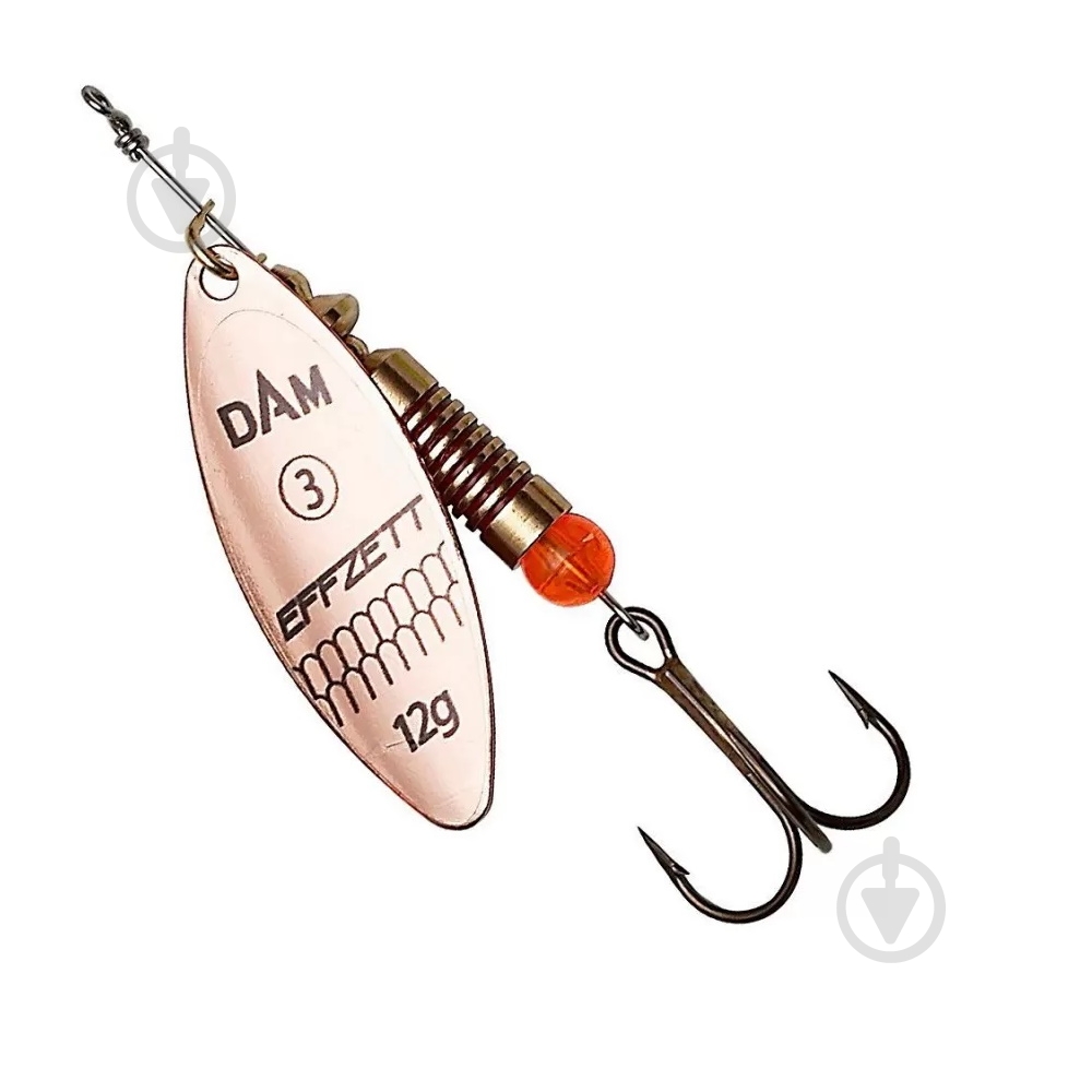 Блесна-вертушка DAM 4 г EFFZETT PREDATOR copper - фото 1 Блесна-вертушка DAM 4 г EFFZETT PREDATOR copper - фото 1