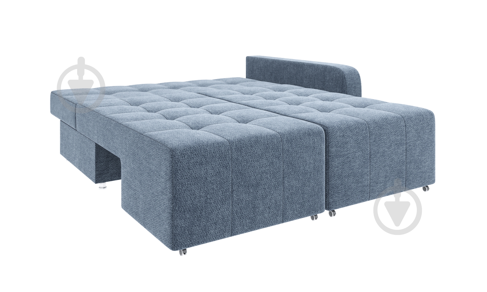 Диван угловой SOFYNO Эдвард правый синий 2400x1600x680 мм - фото 2 Диван угловой SOFYNO Эдвард правый синий 2400x1600x680 мм - фото 2