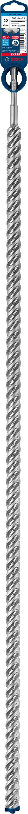 Бур Bosch SDS-plus 22x1000 мм 1 шт. 2608900149 - фото 3