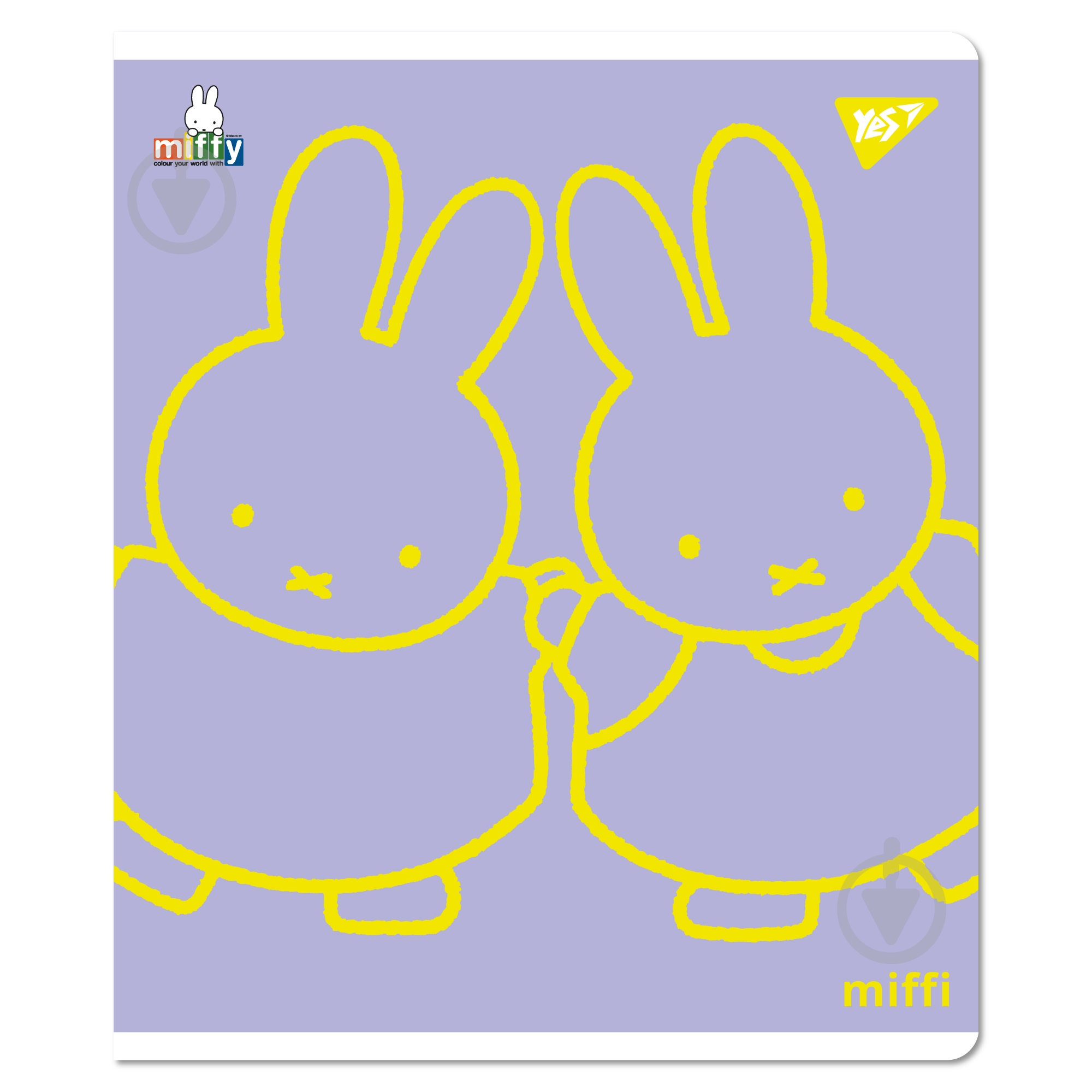 Тетрадь Miffy 12 листов линия YES - фото 5