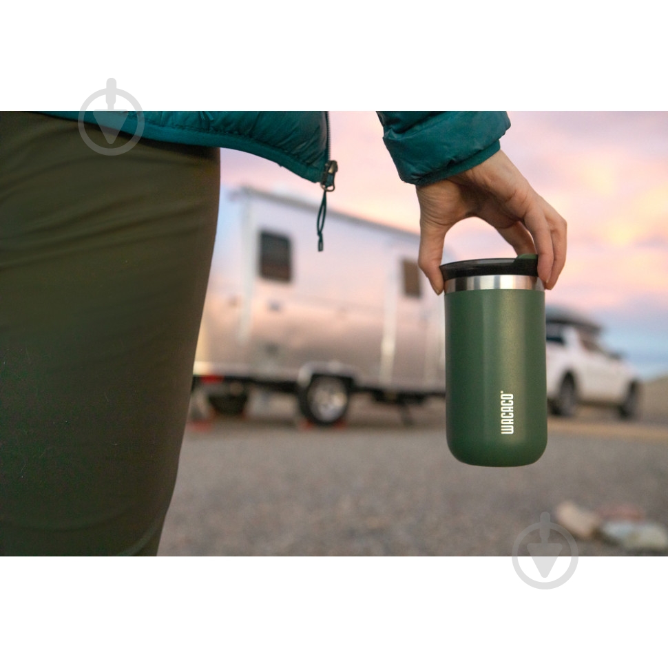 Термокружка Wacaco Octaroma Lungo 300 мл, зеленый - фото 5