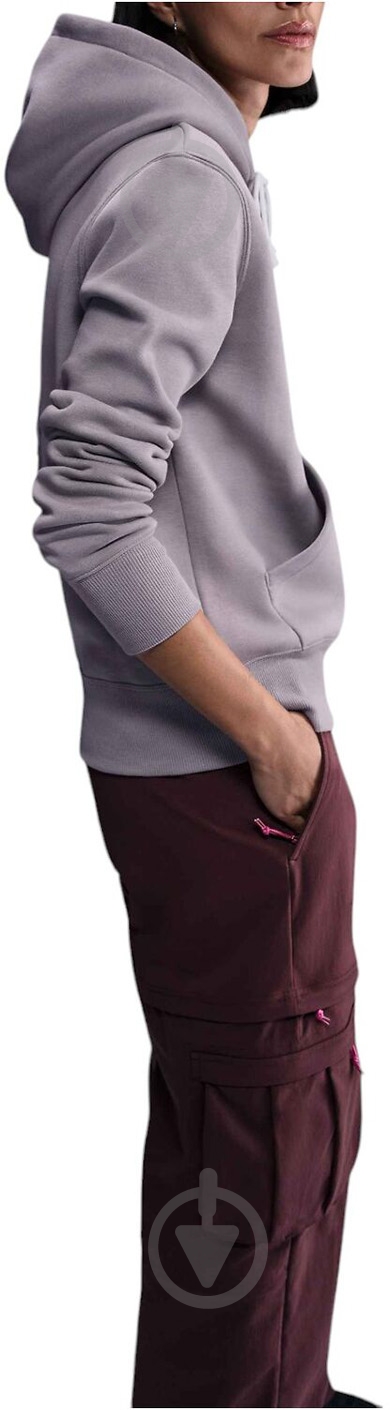 Джемпер Nike W NSW PHNX FLC STD PO LOGO HDY HM9751-226 р.XL фиолетовый - фото 5 Джемпер Nike W NSW PHNX FLC STD PO LOGO HDY HM9751-226 р.XL фиолетовый - фото 5