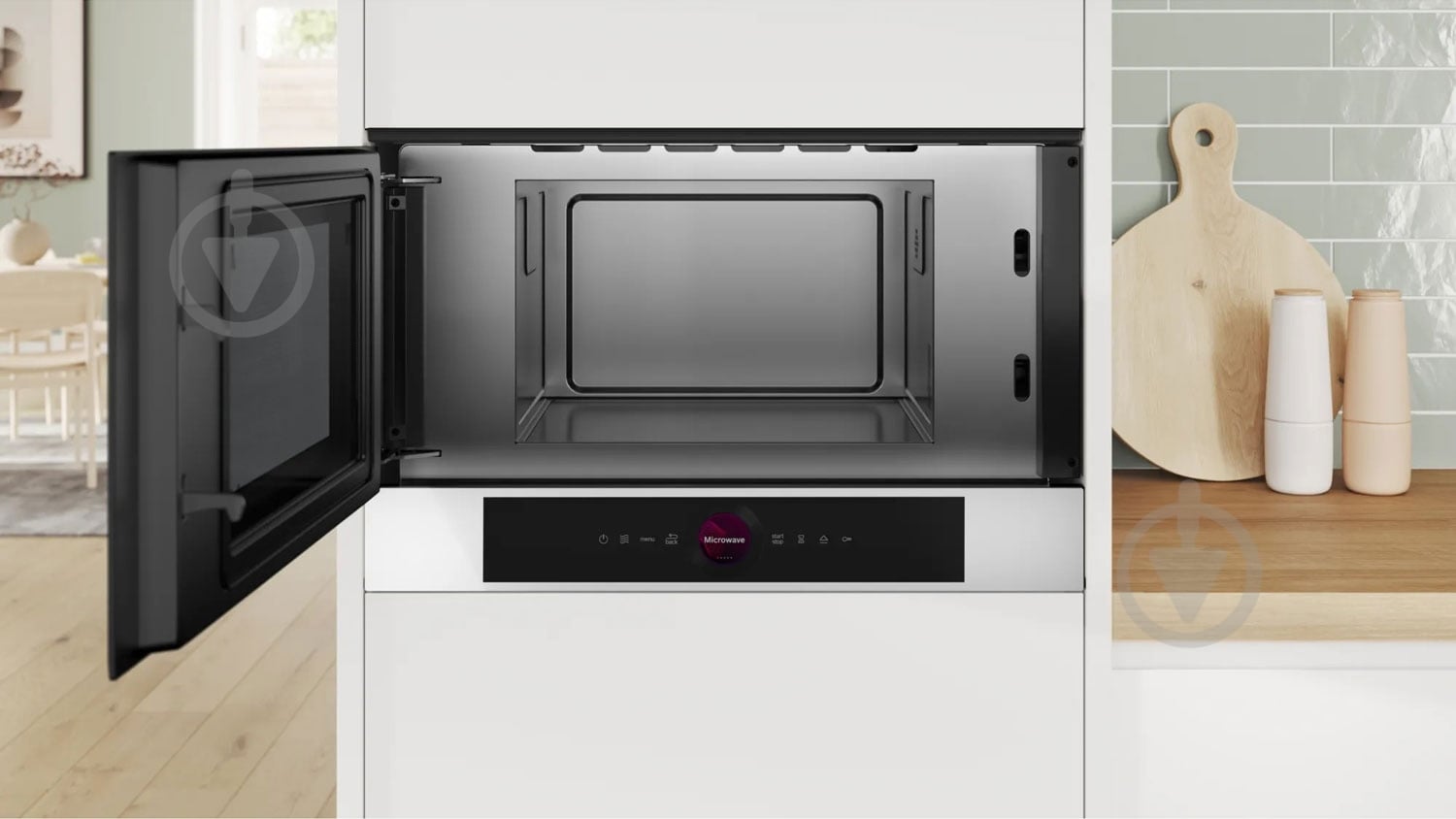 Встраиваемая микроволновая печь Bosch BFL7221W1 - фото 5 Встраиваемая микроволновая печь Bosch BFL7221W1 - фото 5
