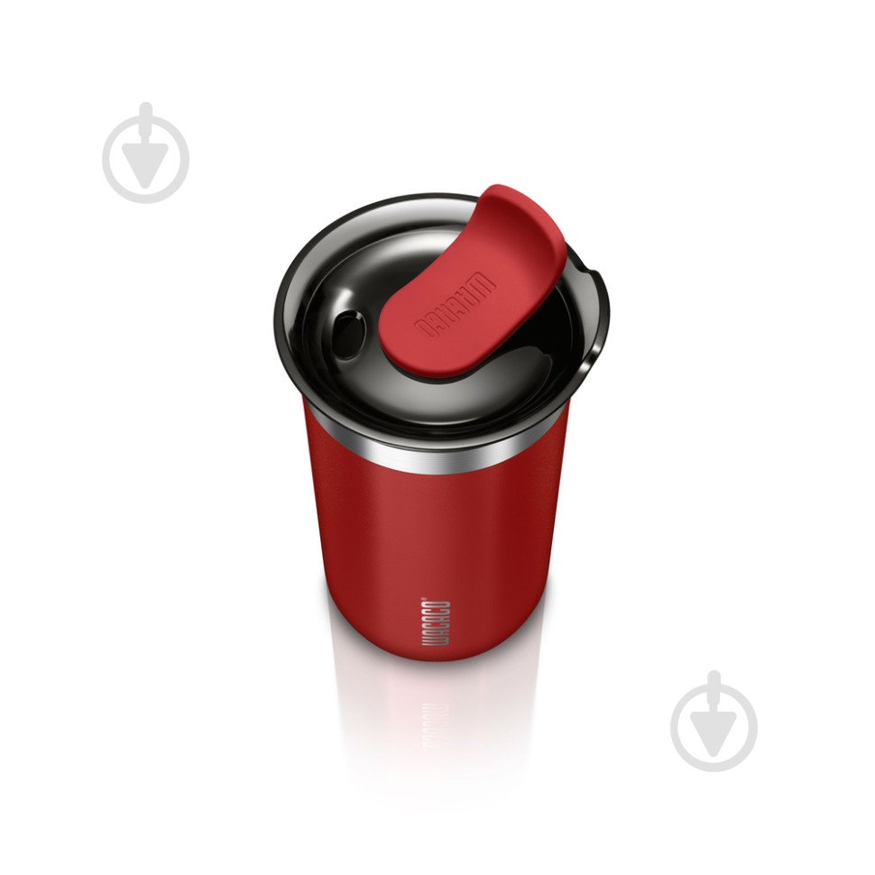 Термокухоль Wacaco Octaroma Lungo 300 мл, червоний - фото 2 Термокухоль Wacaco Octaroma Lungo 300 мл, червоний - фото 2