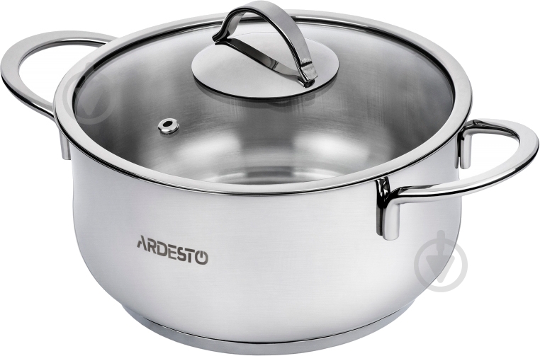 Каструля з кришкою Ardesto Black Mars 1,8 л AR0718S - фото 3