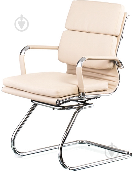 Крісло Special4You Solano 3 office artleather бежевий - фото 1