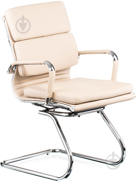 Крісло Special4You Solano 3 office artleather бежевий - фото 2