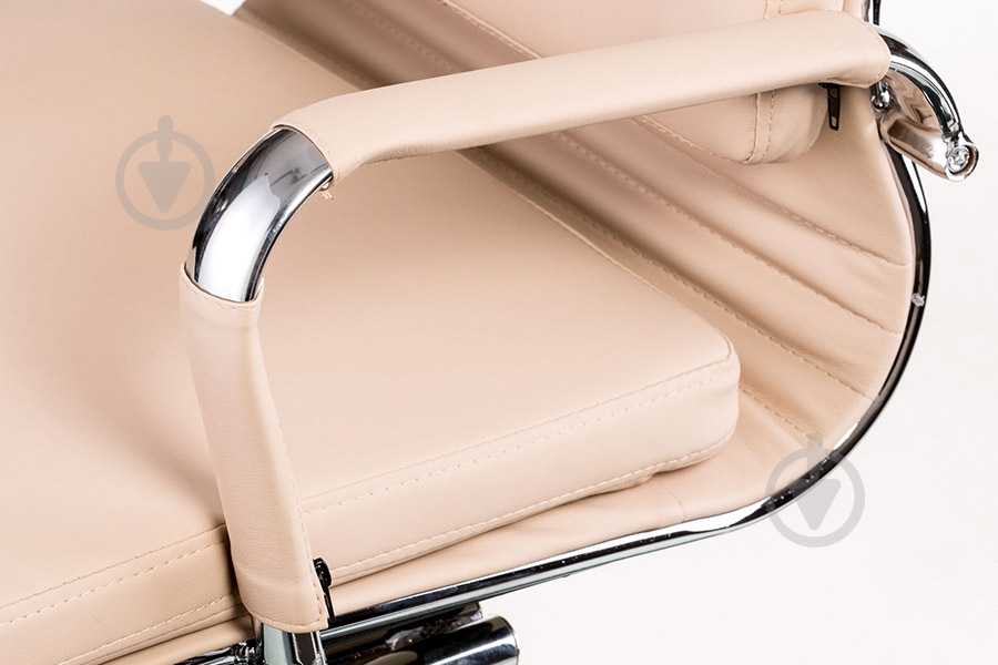 Крісло Special4You Solano 3 office artleather бежевий - фото 10