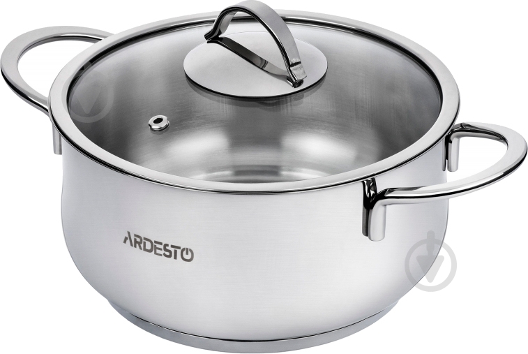 Каструля з кришкою Ardesto Black Mars 2,3 л AR0723S - фото 3