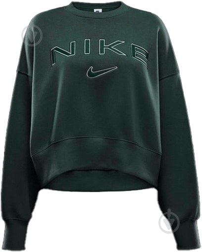 Свитшот Nike W NSW PHNX FLC OOS LOGO CREW FV7674-338 р.XS зеленый - фото 1 Свитшот Nike W NSW PHNX FLC OOS LOGO CREW FV7674-338 р.XS зеленый - фото 1