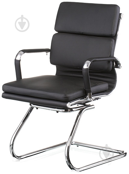 Крісло Special4You Solano 3 office artleather чорний - фото 1