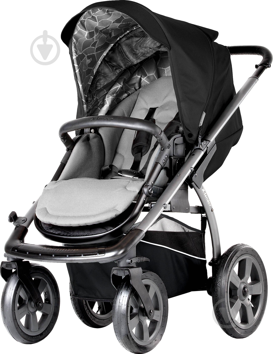 Коляска прогулочная X-lander X-Move Carbon black - фото 1