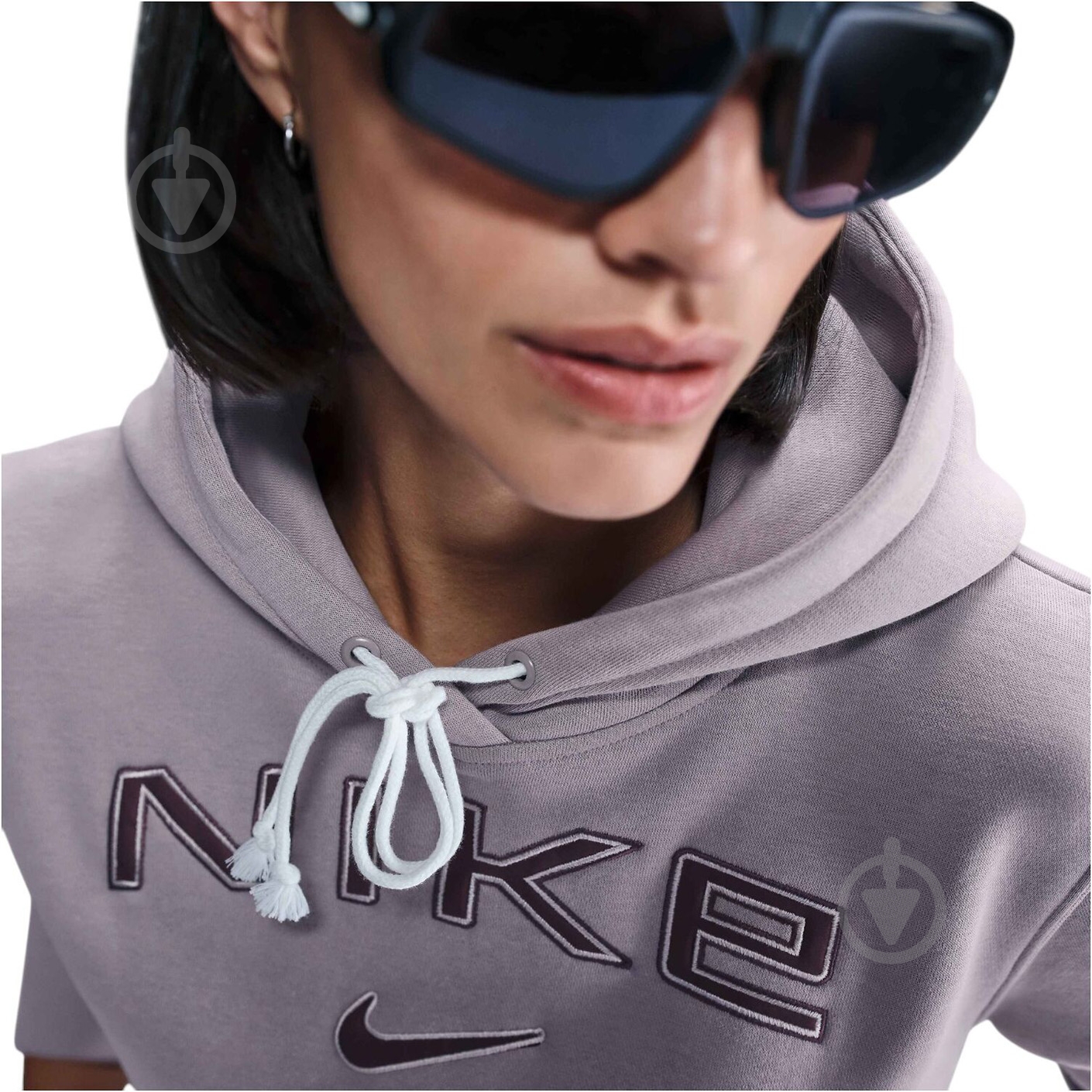 Джемпер Nike W NSW PHNX FLC STD PO LOGO HDY HM9751-226 р.XS фіолетовий - фото 6 Джемпер Nike W NSW PHNX FLC STD PO LOGO HDY HM9751-226 р.XS фіолетовий - фото 6