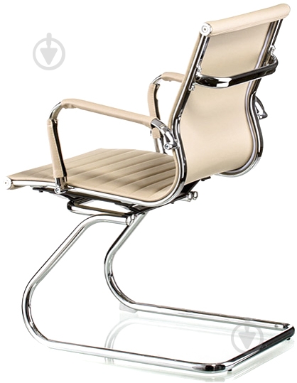 Крісло Special4You Solano office artleather бежевий - фото 7