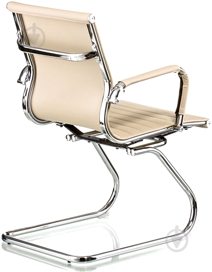 Крісло Special4You Solano office artleather бежевий - фото 6