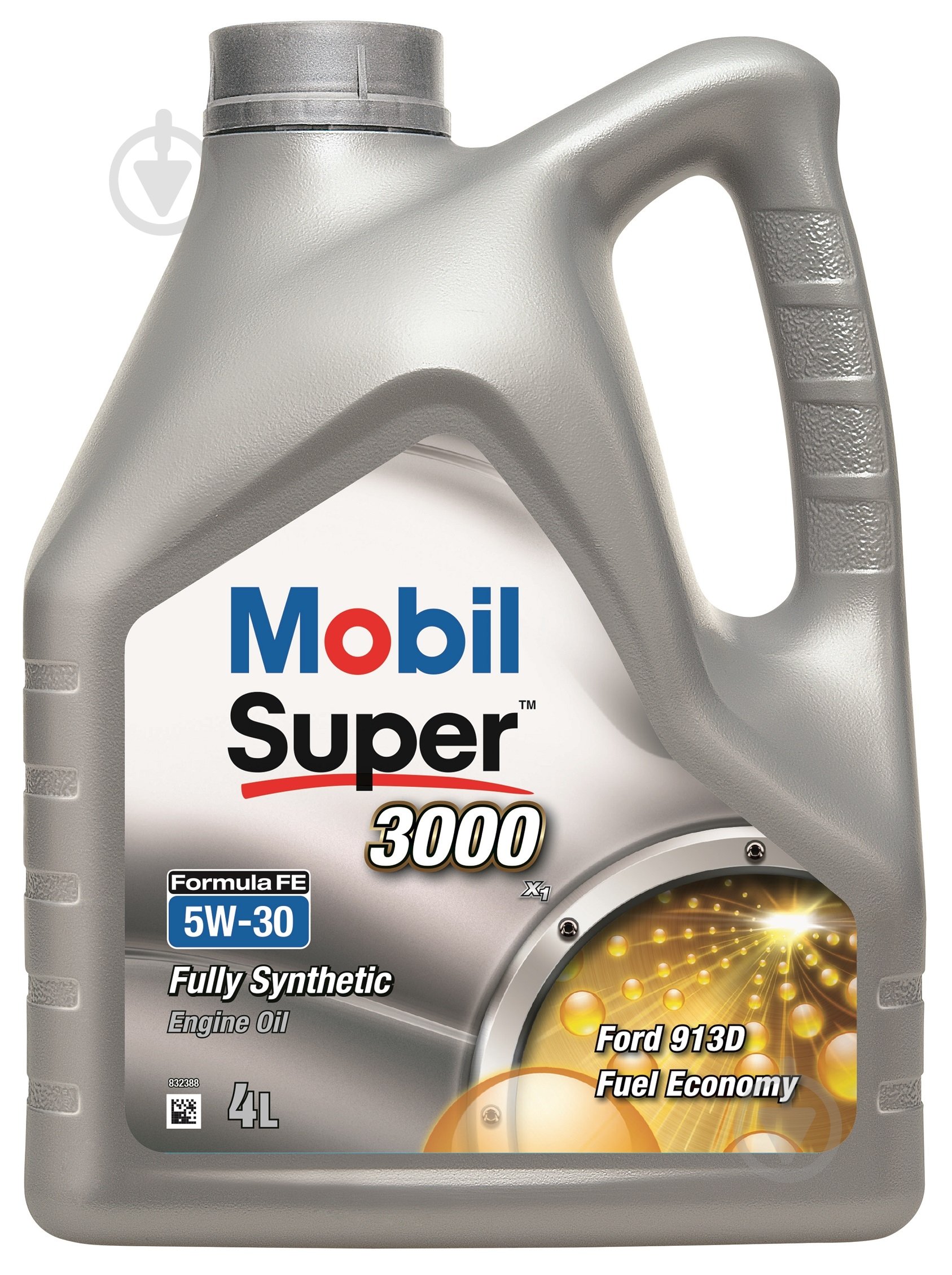 Моторна олива синтетична Mobil Super 3000 X1 Formula Fe 5W-30 4 л (152564) - фото 1