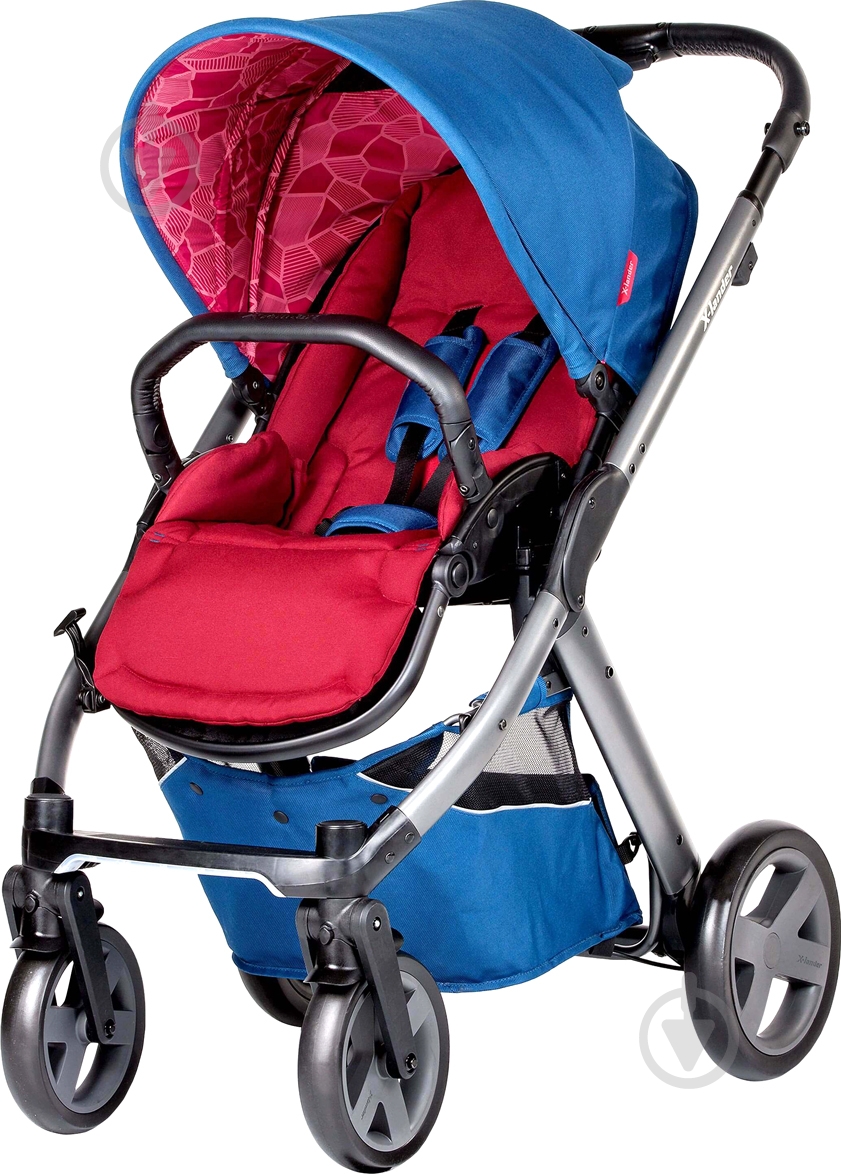 Коляска прогулянкова X-lander X-Pulse Berry red - фото 1 Коляска прогулянкова X-lander X-Pulse Berry red - фото 1