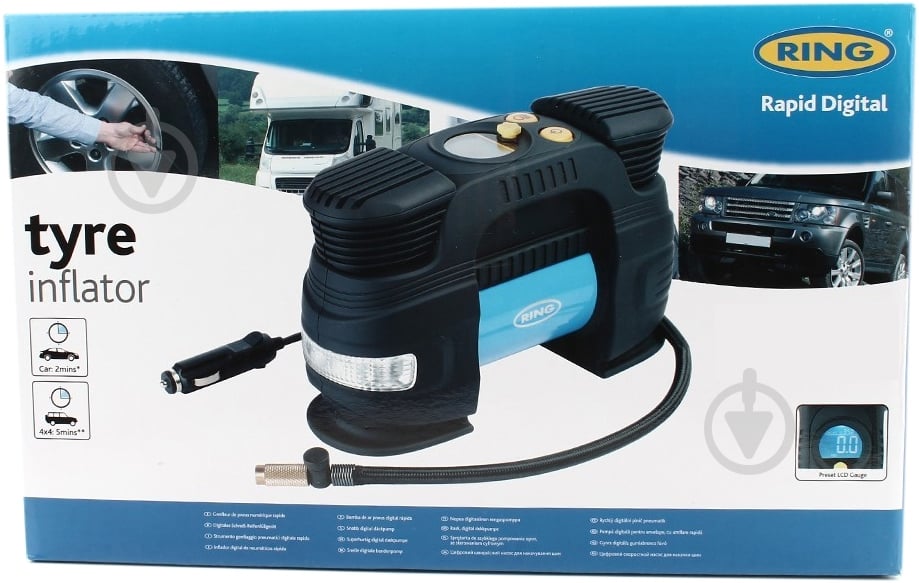 Компресcор автомобильный RinG RAC 830 Caravan - фото 15 Компресcор автомобильный RinG RAC 830 Caravan - фото 15