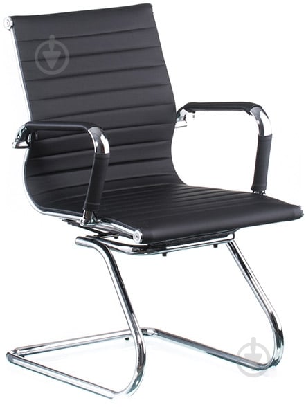 Кресло Special4You Solano office artleather черный - фото 2