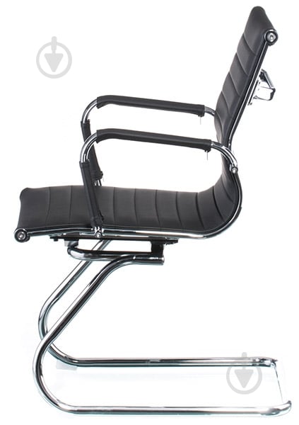 Кресло Special4You Solano office artleather черный - фото 4