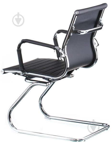 Кресло Special4You Solano office artleather черный - фото 7