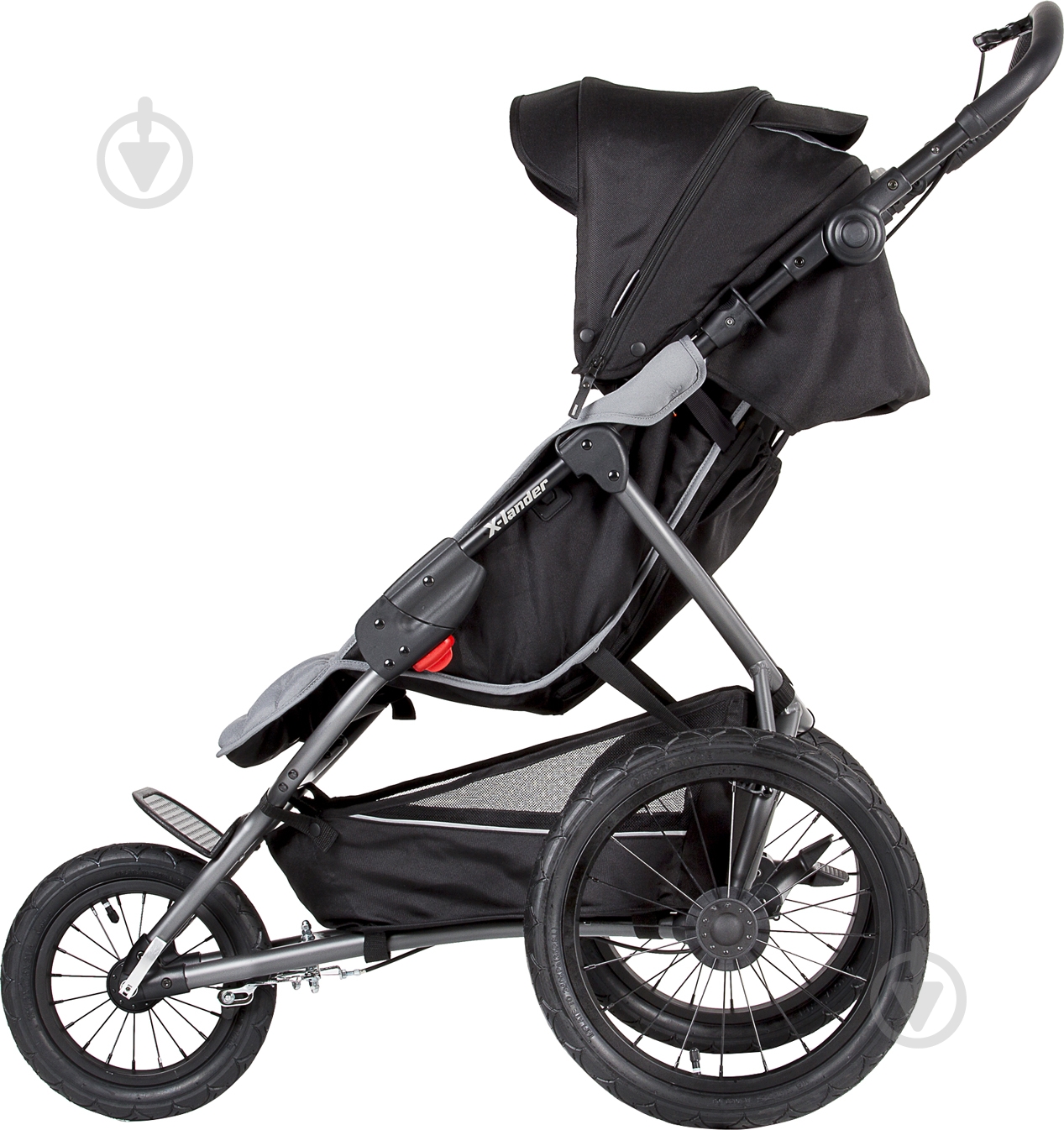 Коляска прогулочная X-lander X-Run Carbon black - фото 2