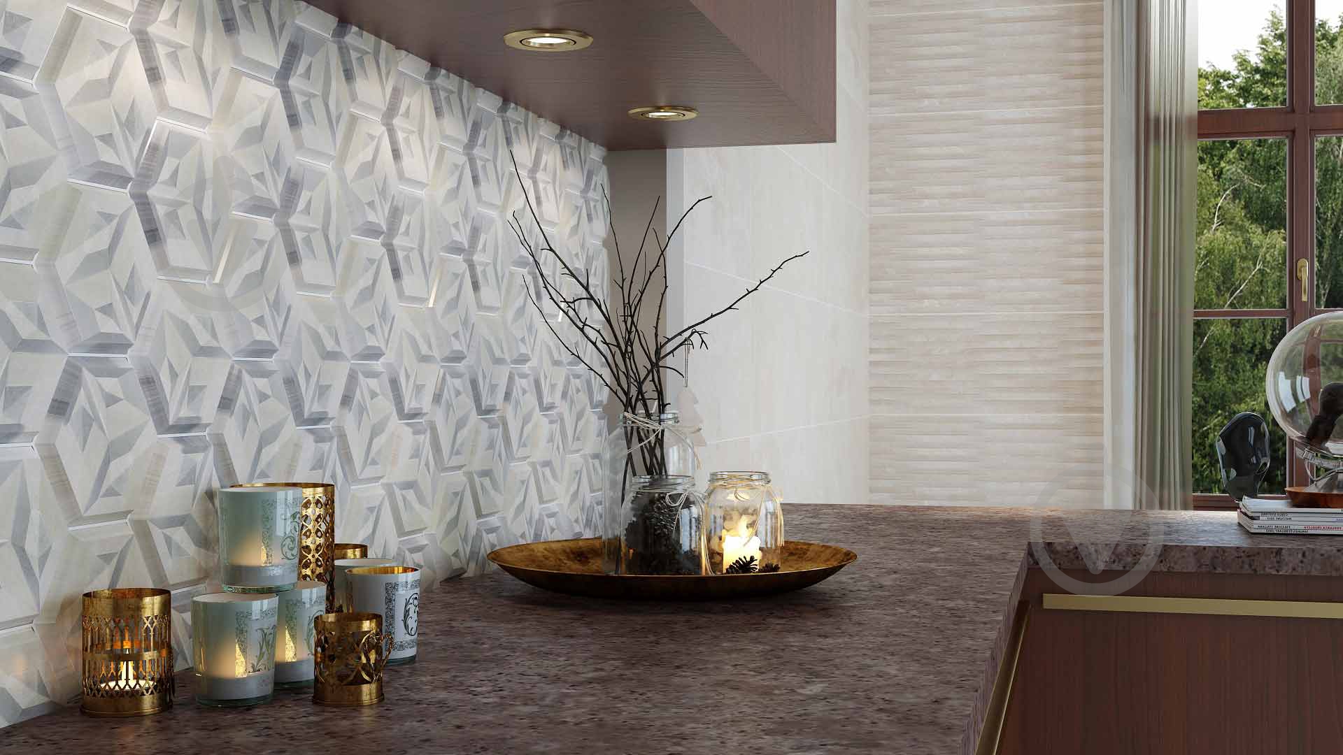 Плитка TABRIZ TILE Tucsan Cream Concept 33x100 - фото 2 Плитка TABRIZ TILE Tucsan Cream Concept 33x100 - фото 2