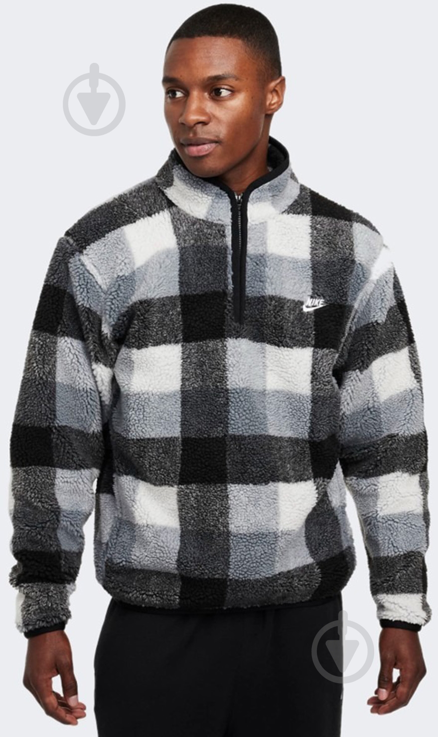 ᐉ Джемпер Nike M NK CLUB SSNL WNTRZD AOP HZ FZ0896-010 р.2XL