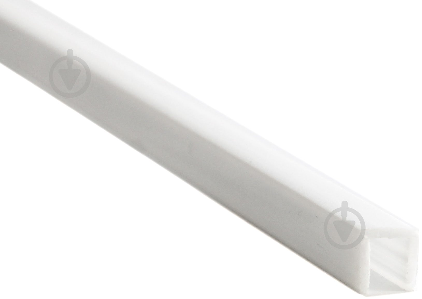 Профиль торцевой П-образный 5 мм белый 2 м - фото 1 Профиль торцевой П-образный 5 мм белый 2 м - фото 1