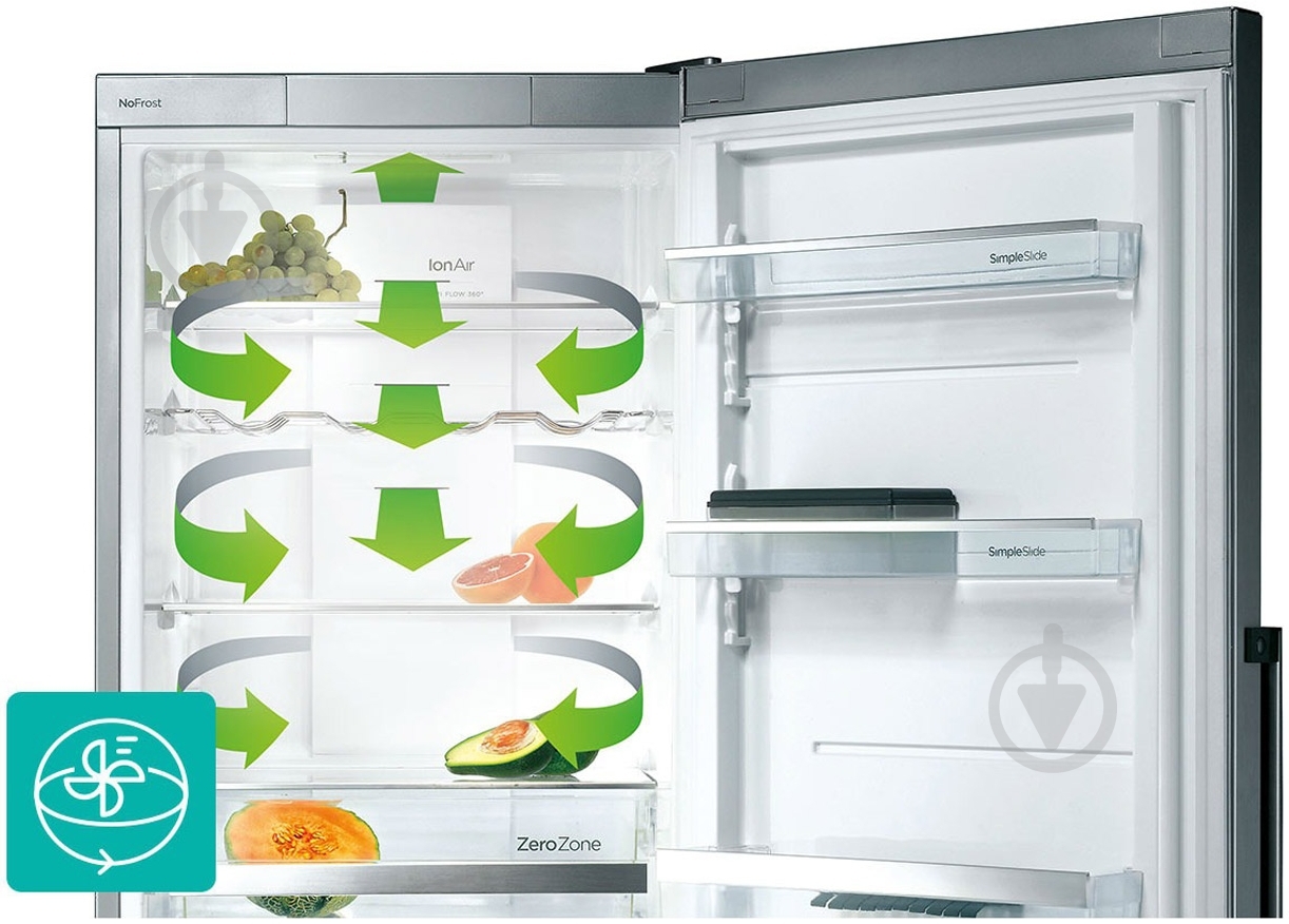 Холодильник Gorenje NRK6192MRD - фото 4 Холодильник Gorenje NRK6192MRD - фото 4