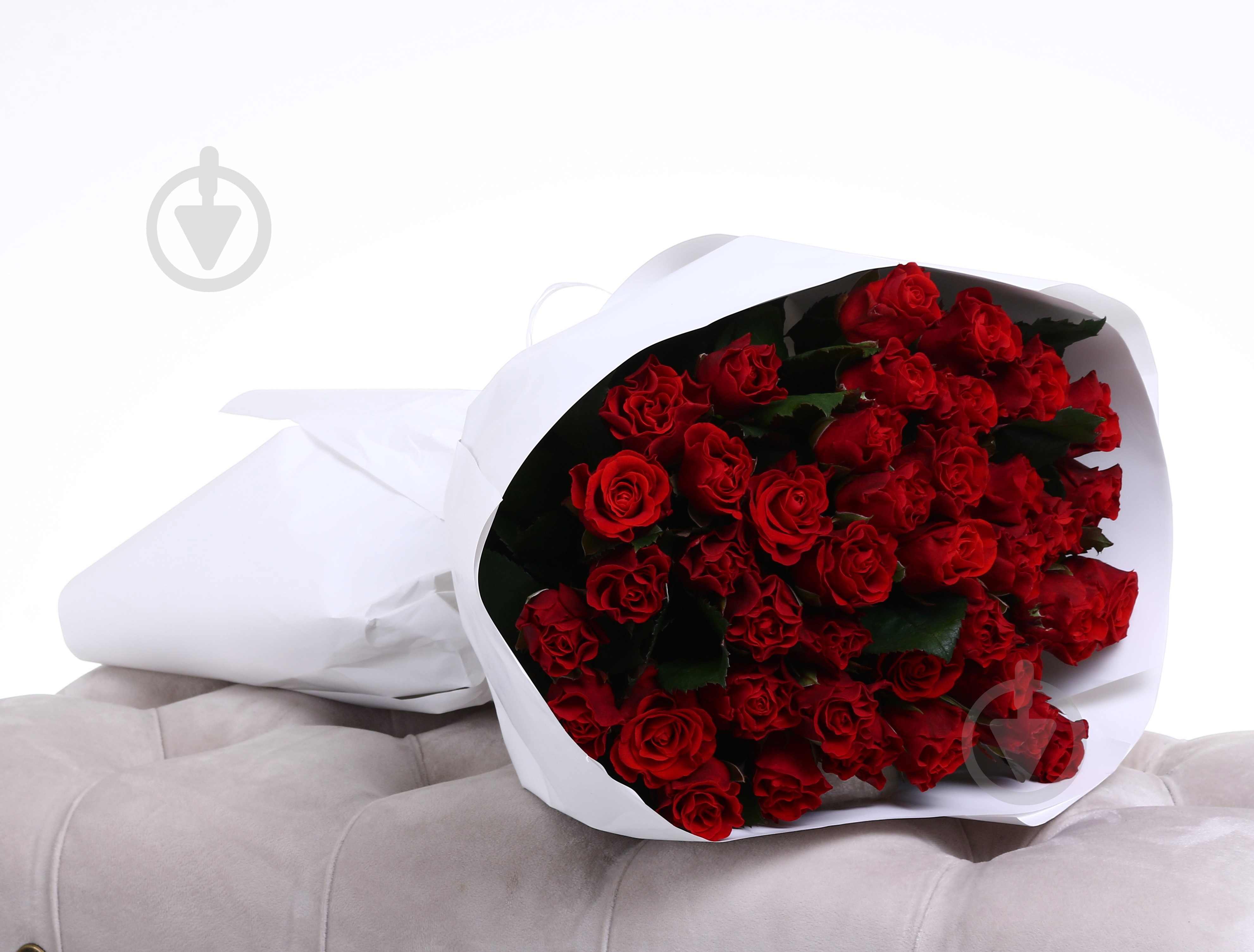 Троянда Ель Торо одноголова класична 40 см червона (Україна) - фото 4