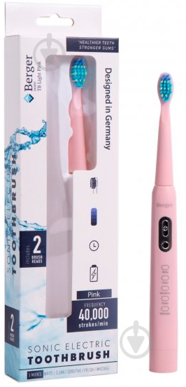 Зубная щетка Berger TB Light Pink - фото 3 Зубная щетка Berger TB Light Pink - фото 3