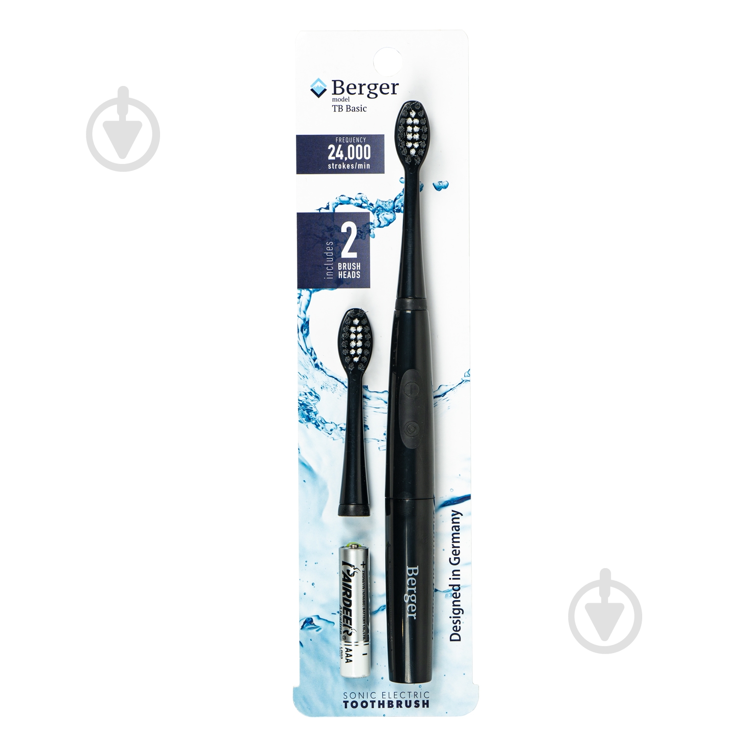 Электрическая зубная щетка Berger TB Basic Black - фото 3 Электрическая зубная щетка Berger TB Basic Black - фото 3