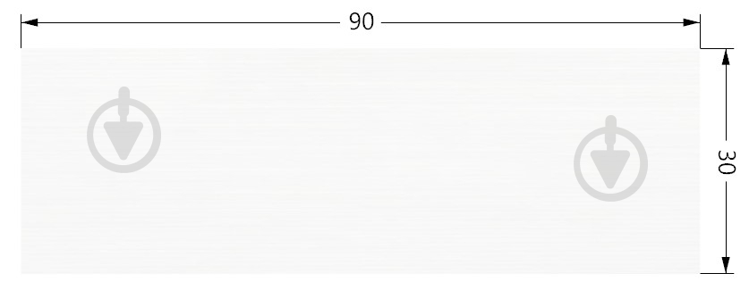 Плитка TABRIZ TILE Siroco White 30x90 - фото 2 Плитка TABRIZ TILE Siroco White 30x90 - фото 2