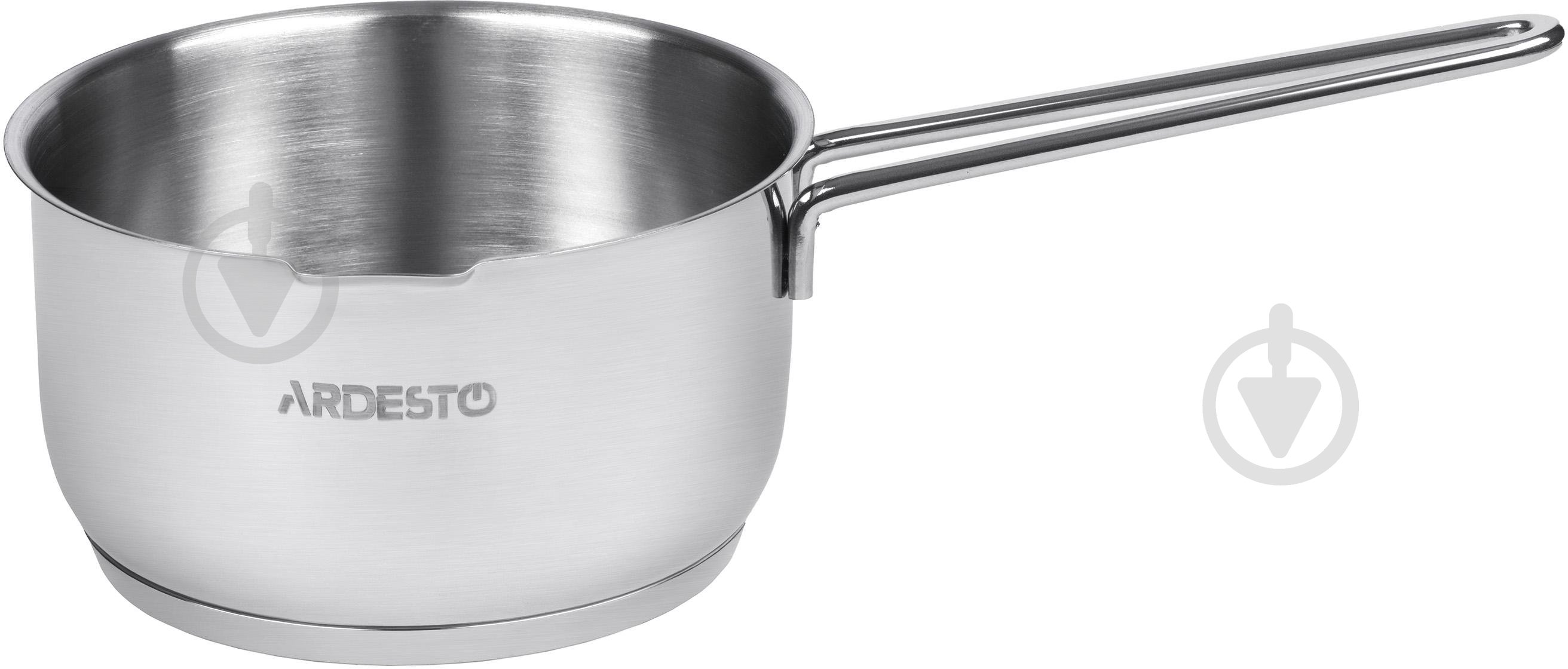 Ковш Ardesto Black Mars 1,4 л нержавеющая сталь AR0714S - фото 1
