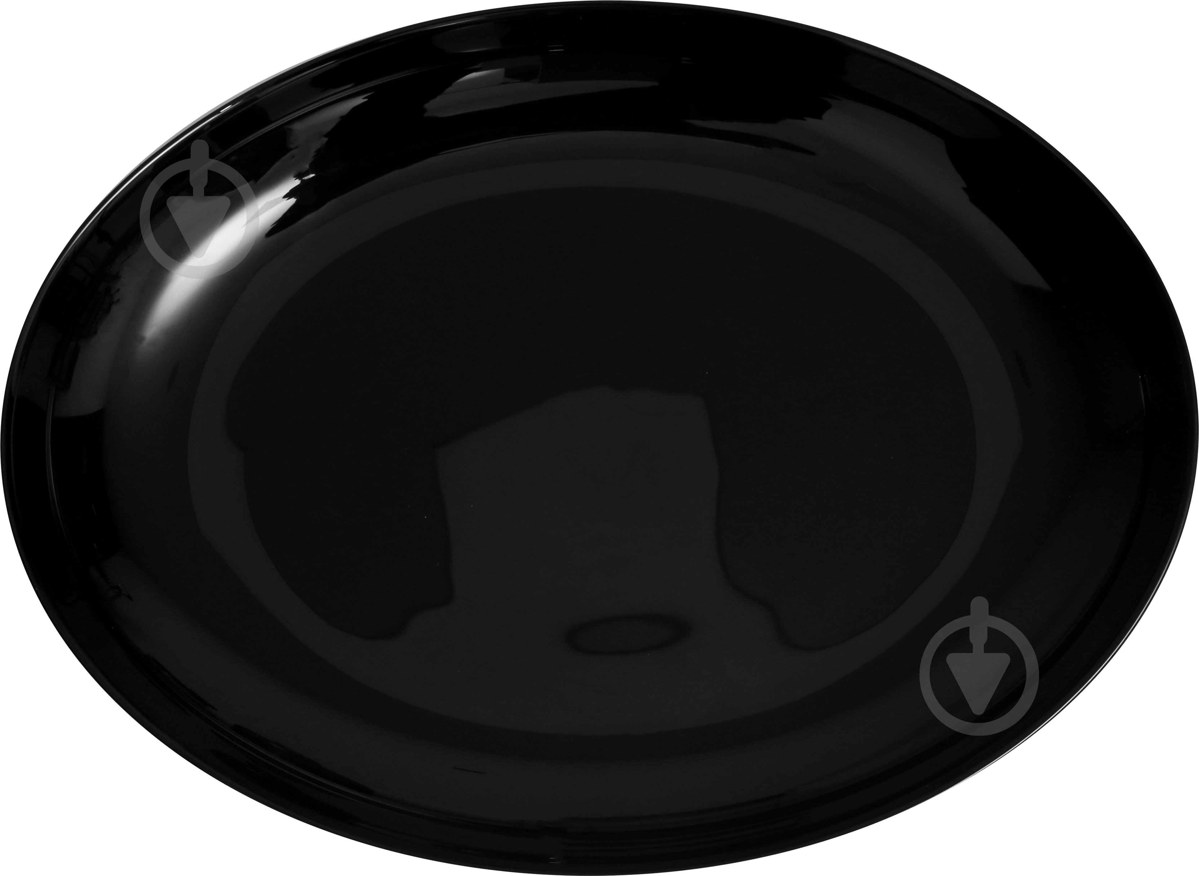 Блюдо Luminarc Assiette Black 33 см M0065 - фото 1