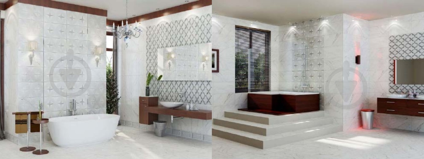 Плитка TABRIZ TILE Altea White Art 30x60 - фото 3 Плитка TABRIZ TILE Altea White Art 30x60 - фото 3