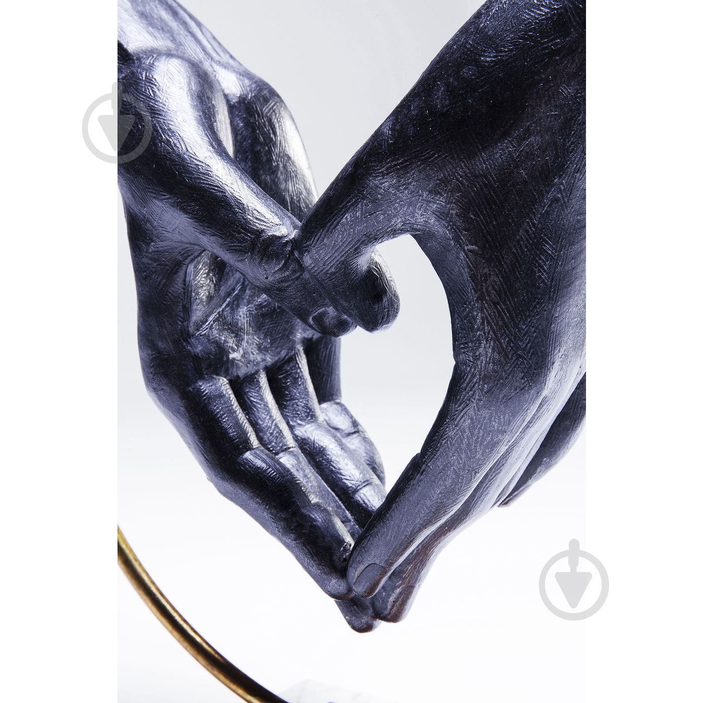 Статуэтка декоративная KARE Design Heart Hand 34х32 см бронзовый - фото 3 Статуэтка декоративная KARE Design Heart Hand 34х32 см бронзовый - фото 3