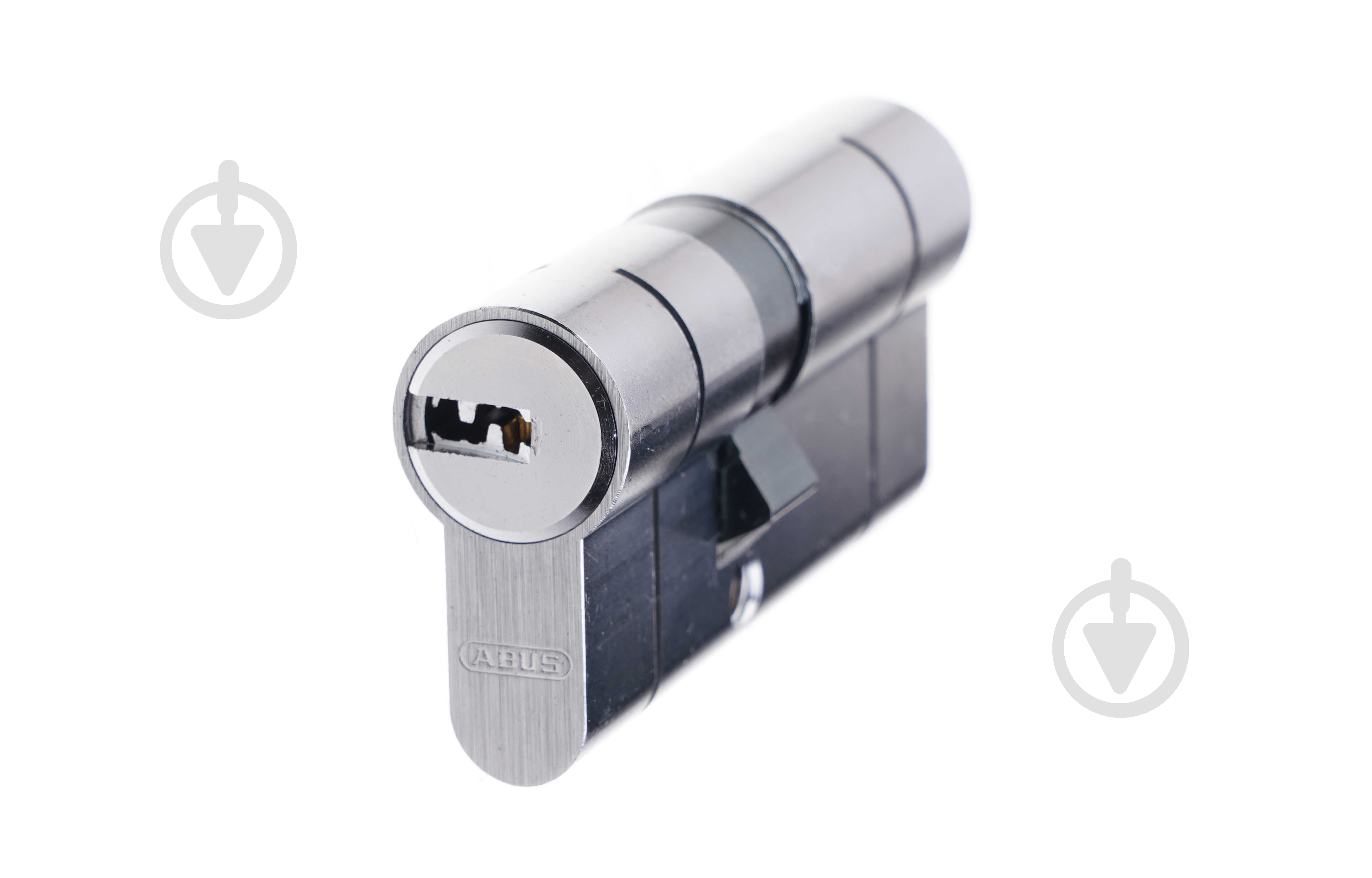 Цилиндр Abus D6PS 50x30 ключ-ключ 80 мм матовый никель - фото 1 Цилиндр Abus D6PS 50x30 ключ-ключ 80 мм матовый никель - фото 1
