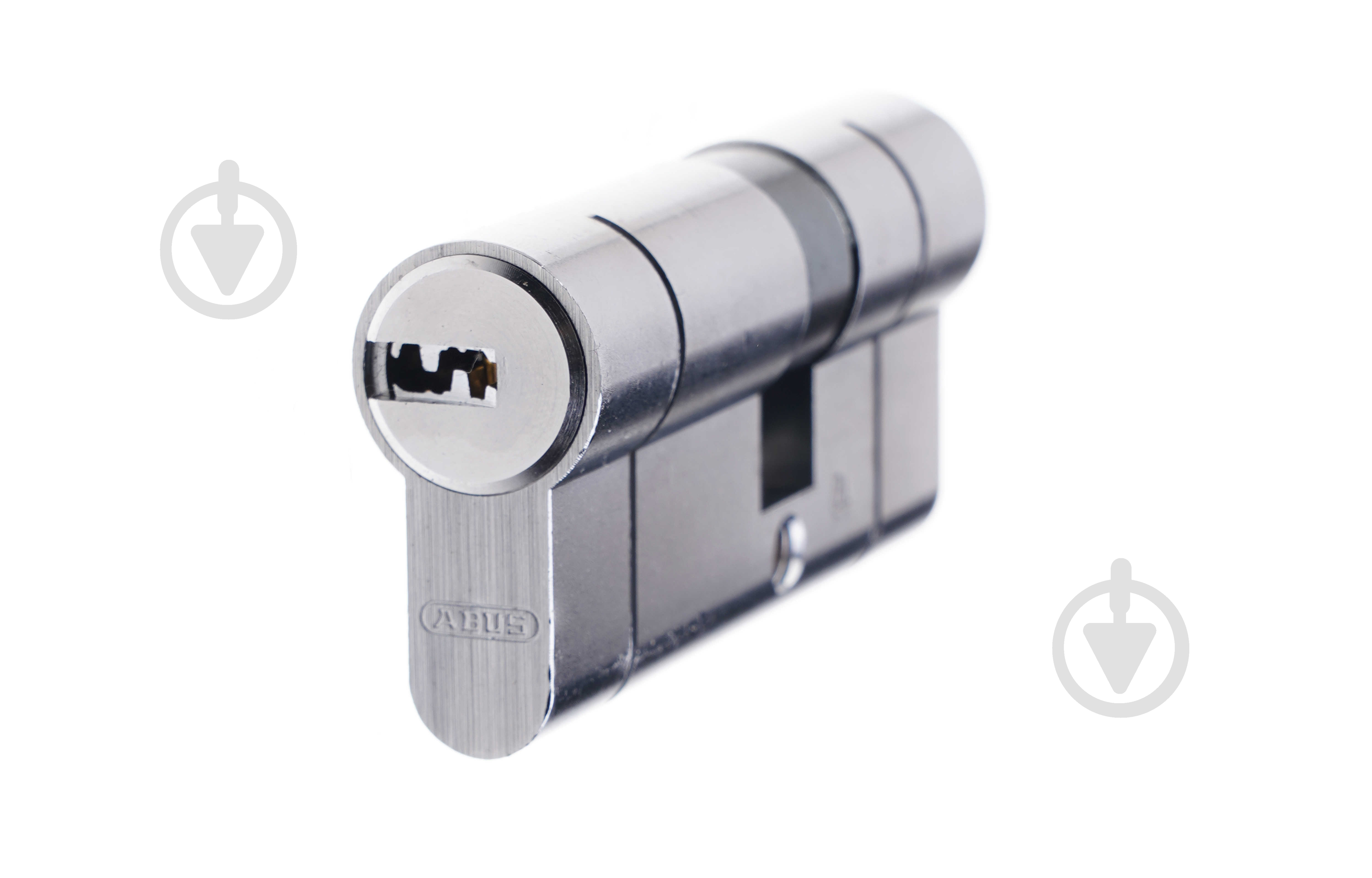 Цилиндр Abus D6PS 50x30 ключ-ключ 80 мм матовый никель - фото 2 Цилиндр Abus D6PS 50x30 ключ-ключ 80 мм матовый никель - фото 2