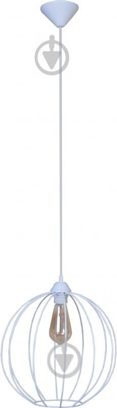 Подвес Геотон BALL-1BW 1x40 Вт E27 белый 49467 - фото 1 Подвес Геотон BALL-1BW 1x40 Вт E27 белый 49467 - фото 1