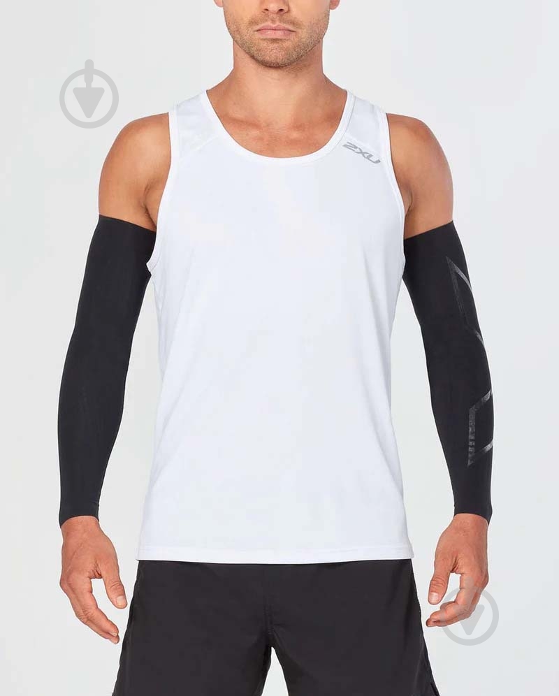 Нарукавники 2XU Force Compression Arm Guards черный - фото 2