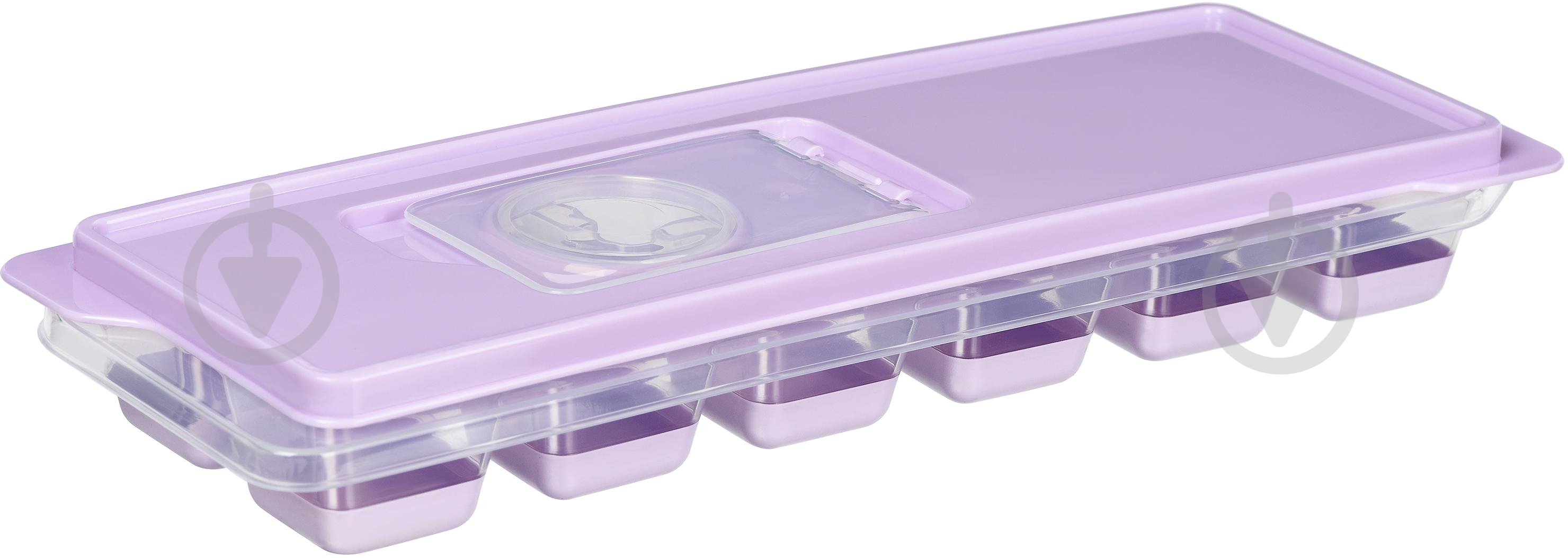 Форма для льда Ardesto Fresh 27 см лиловая AR1101LP - фото 1