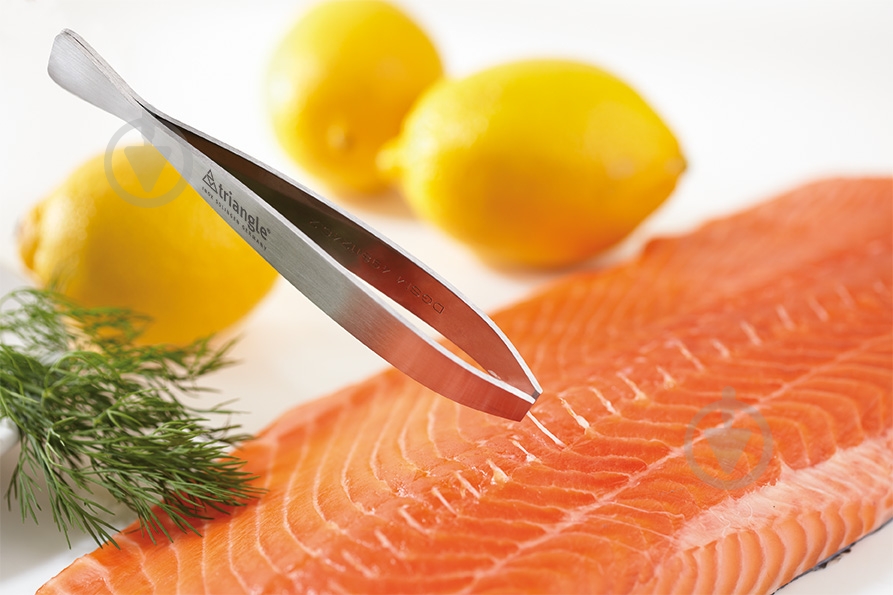 Пінцет Triangle для рибних кісток діагональний - фото 2