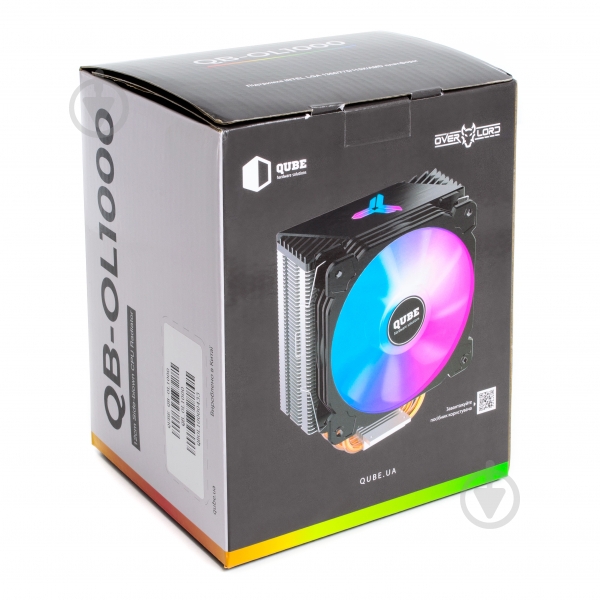 Процессорный кулер QUBE QB-OL1000 - фото 3 Процессорный кулер QUBE QB-OL1000 - фото 3